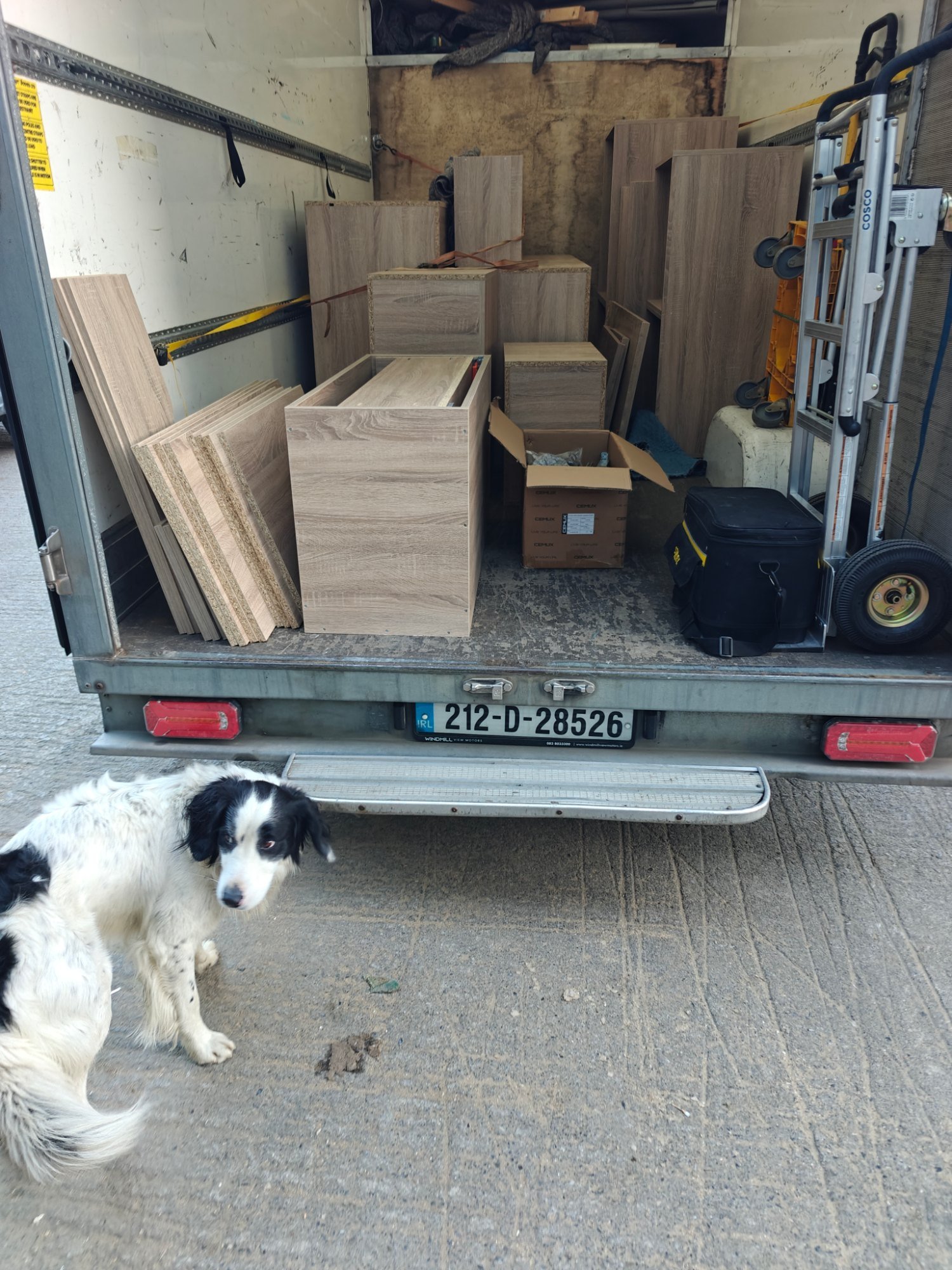 Kitchen delivery from Balbriggan to Terenure, Dublin